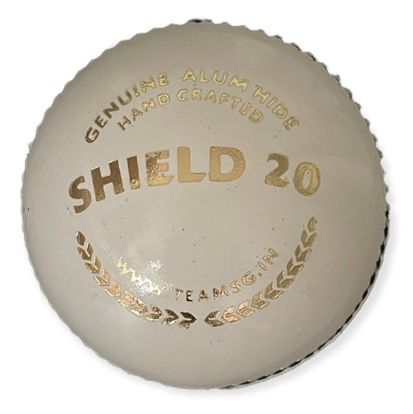 SG Shield 20 Water Proof Cricket Leather Ball