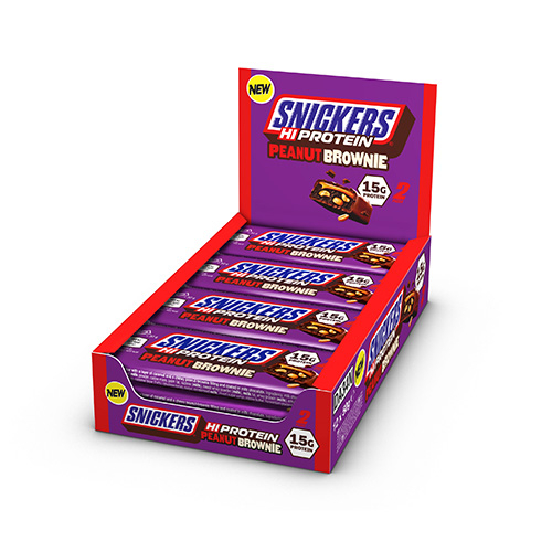 Snickers High Protein Bar - Peanut Brownie (12x50g)